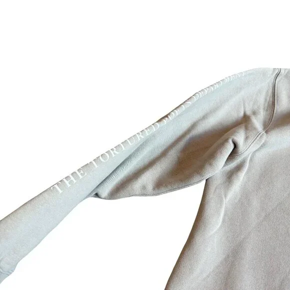 Taylor Swift The Tortured Poets Department Crew Neck Pullover Beige Size XL - Picture 7 of 9